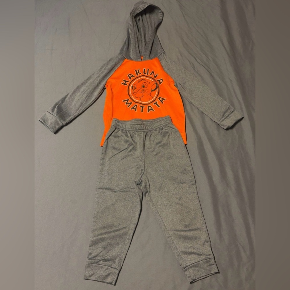 Disney Jumping Beans The Lion King Toddler 3T Hoodie & Sweatpants 2 Piece Set